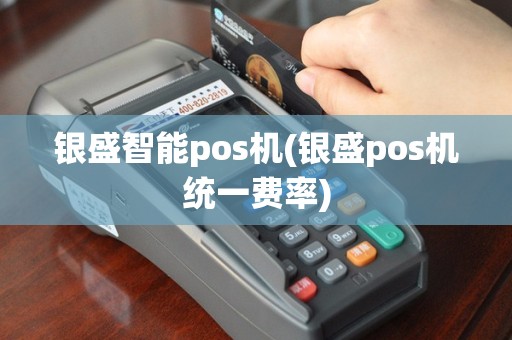 银盛智能pos机(银盛pos机统一费率)