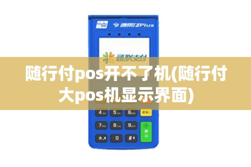 随行付pos开不了机(随行付大pos机显示界面)