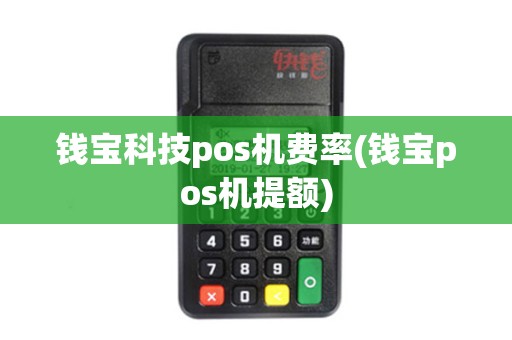 钱宝科技pos机费率(钱宝pos机提额)