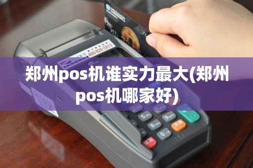 郑州pos机谁实力最大(郑州pos机哪家好)