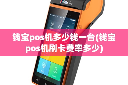 钱宝pos机多少钱一台(钱宝pos机刷卡费率多少)