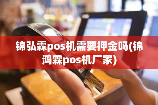 锦弘霖pos机需要押金吗(锦鸿霖pos机厂家)