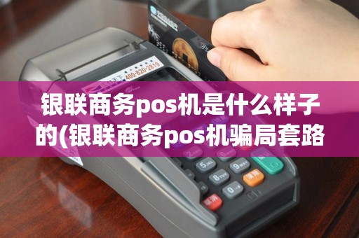 银联商务pos机是什么样子的(银联商务pos机骗局套路)