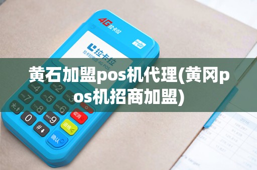 黄石加盟pos机代理(黄冈pos机招商加盟)