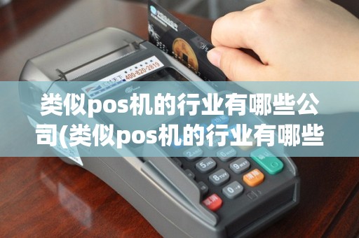 类似pos机的行业有哪些公司(类似pos机的行业有哪些)