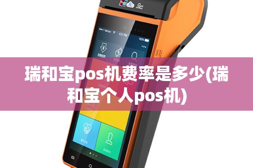 瑞和宝pos机费率是多少(瑞和宝个人pos机)