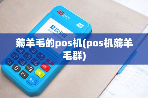 薅羊毛的pos机(pos机薅羊毛群)