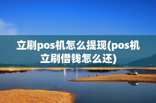 立刷pos机怎么提现(pos机立刷借钱怎么还)