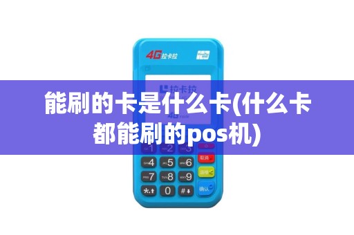能刷的卡是什么卡(什么卡都能刷的pos机)