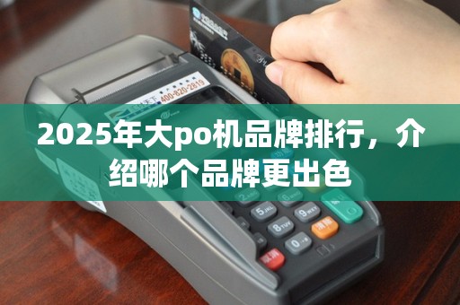 2025年大po机品牌排行，介绍哪个品牌更出色