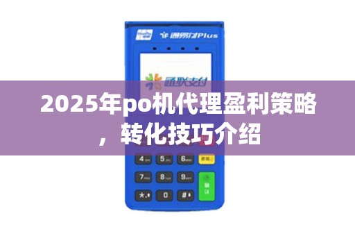 2025年po机代理盈利策略，转化技巧介绍