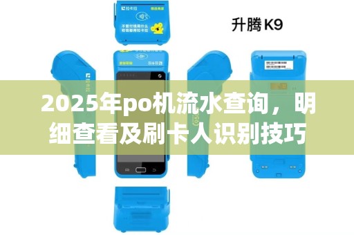2025年po机流水查询，明细查看及刷卡人识别技巧
