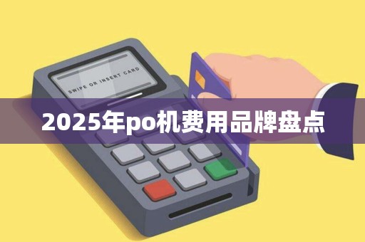 2025年po机费用品牌盘点
