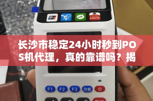 长沙市稳定24小时秒到POS机代理，真的靠谱吗？揭秘行业内幕！