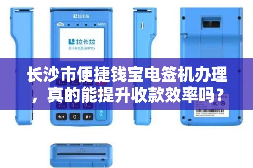 长沙市便捷钱宝电签机办理，真的能提升收款效率吗？揭秘背后的5大优势！