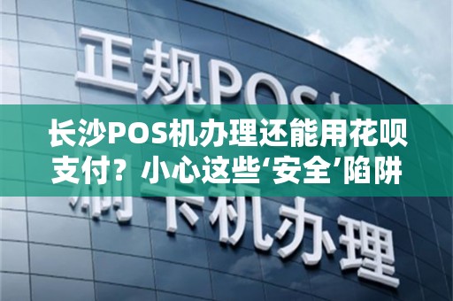 长沙POS机办理还能用花呗支付？小心这些‘安全’陷阱！