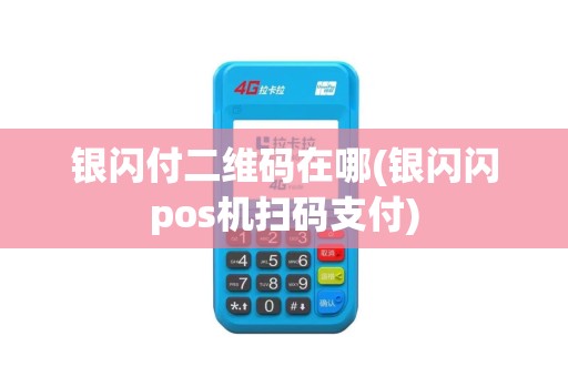 银闪付二维码在哪(银闪闪pos机扫码支付)