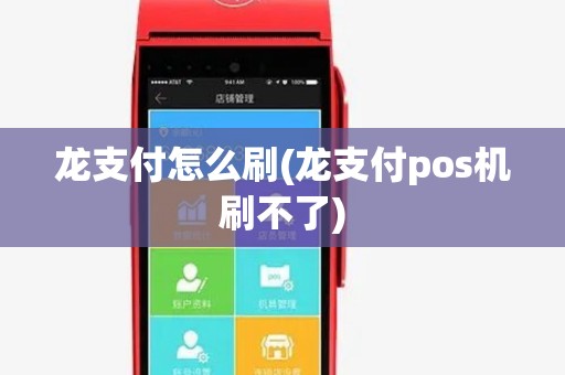 龙支付怎么刷(龙支付pos机刷不了)