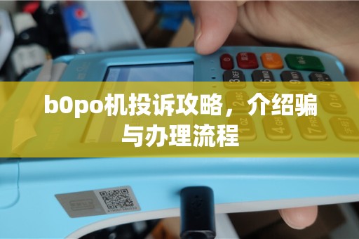 b0po机投诉攻略，介绍骗与办理流程