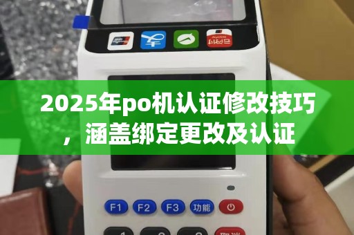 2025年po机认证修改技巧，涵盖绑定更改及认证