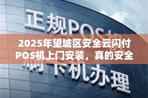 2025年望城区安全云闪付POS机上门安装，真的安全可靠吗？揭秘背后真相！