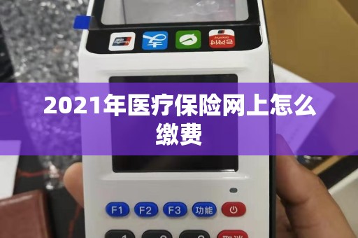 2021年医疗保险网上怎么缴费