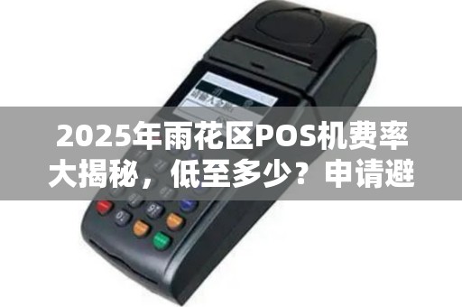 2025年雨花区POS机费率大揭秘，低至多少？申请避坑指南！