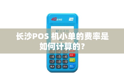 长沙POS 机小单的费率是如何计算的？