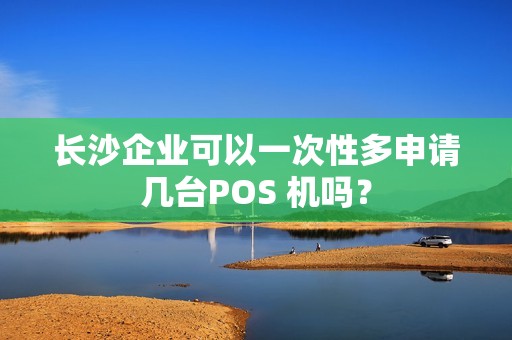 长沙企业可以一次性多申请几台POS 机吗？