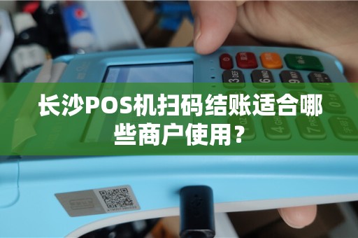 长沙POS机扫码结账适合哪些商户使用？