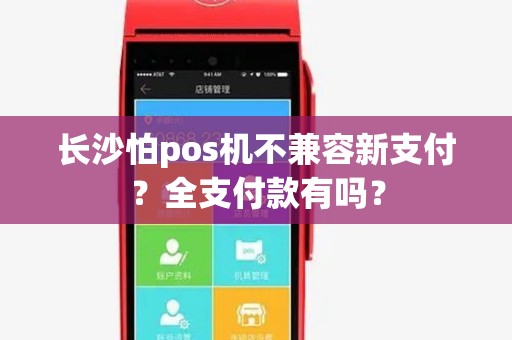 长沙怕pos机不兼容新支付?全支付款有吗?