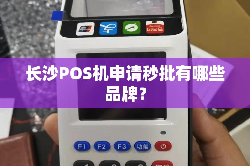 长沙POS机申请秒批有哪些品牌？