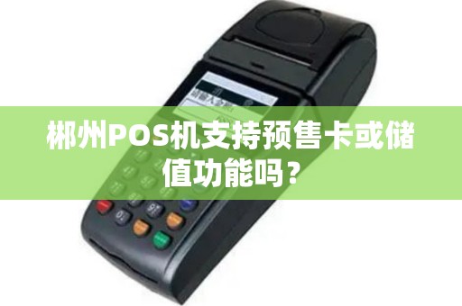 郴州POS机支持预售卡或储值功能吗？