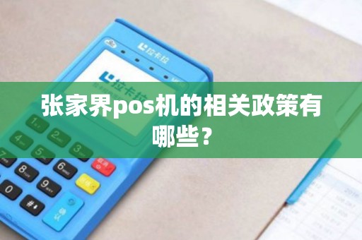 张家界pos机的相关政策有哪些？
