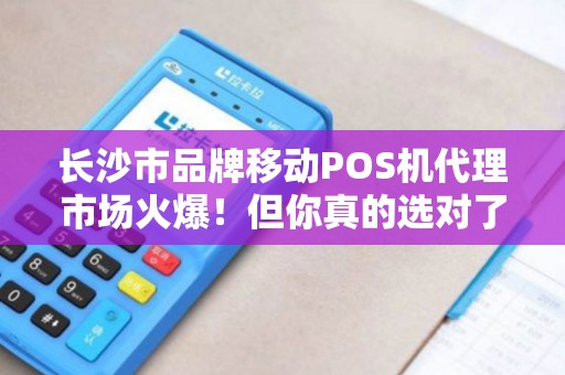 长沙市品牌移动POS机代理市场火爆！但你真的选对了吗？