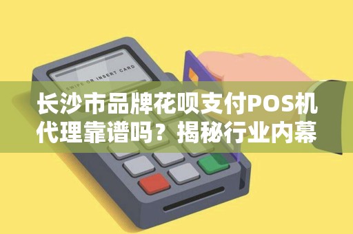 长沙市品牌花呗支付POS机代理靠谱吗？揭秘行业内幕与避坑指南！