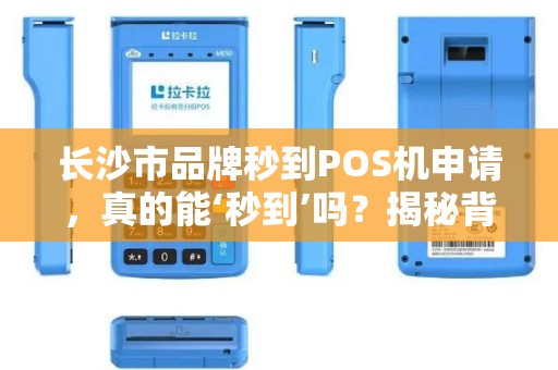 长沙市品牌秒到POS机申请，真的能‘秒到’吗？揭秘背后的真相与陷阱！