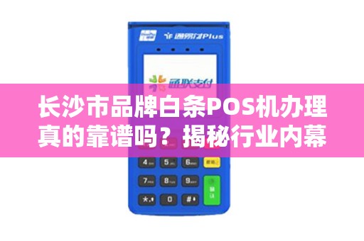 长沙市品牌白条POS机办理真的靠谱吗？揭秘行业内幕与避坑指南！