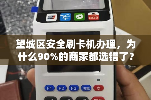 望城区安全刷卡机办理，为什么90%的商家都选错了？真相让人震惊！