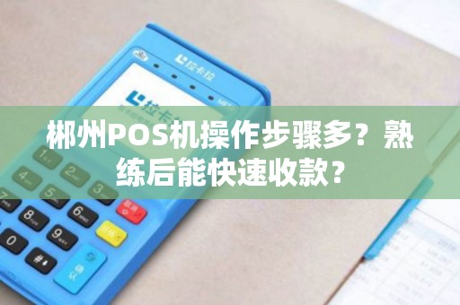 郴州POS机操作步骤多?熟练后能快速收款?