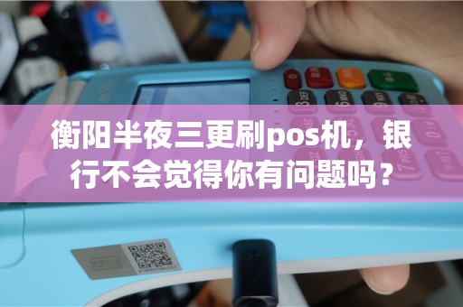 衡阳半夜三更刷pos机,银行不会觉得你有问题吗? 衡阳半夜三更刷pos机,银行不会觉得你有问题吗?