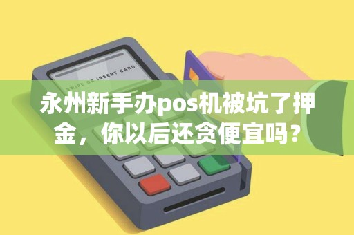 永州新手办pos机被坑了押金，你以后还贪便宜吗？