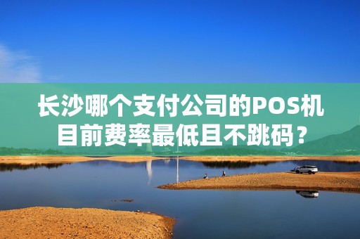 长沙哪个支付公司的POS机目前费率最低且不跳码？