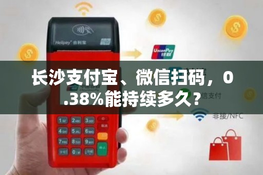 长沙支付宝、微信扫码，0.38%能持续多久？
