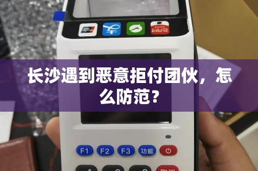 长沙遇到恶意拒付团伙，怎么防范？