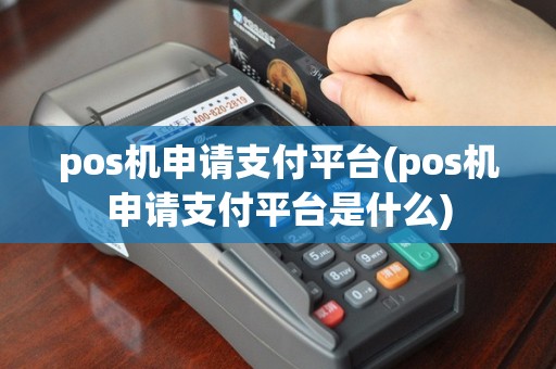 pos机申请支付平台(pos机申请支付平台是什么)