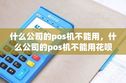 什么公司的pos机不能用，什么公司的pos机不能用花呗