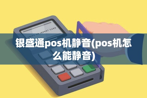 银盛通pos机静音(pos机怎么能静音)