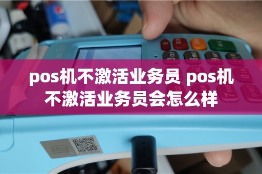 pos机不激活业务员 pos机不激活业务员会怎么样