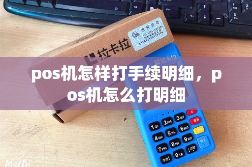 pos机怎样打手续明细，pos机怎么打明细